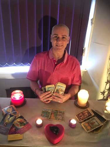 Lee Grant Crystal Ball and Tarot Cards
