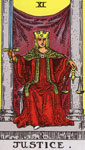 Major Tarot Arcana Justice